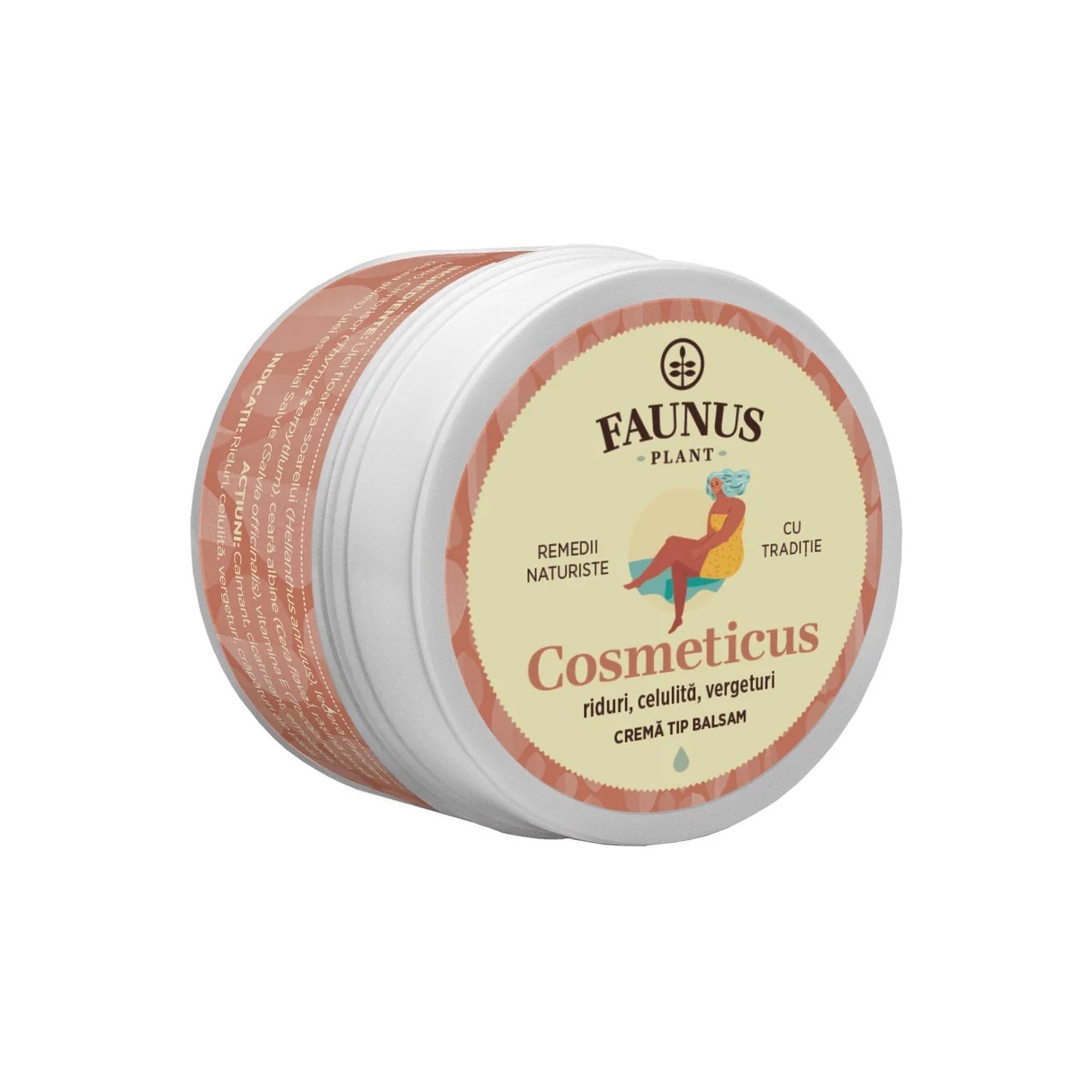Faunus Crema-balsam Cosmeticus cu iedera si cimbrisor, 50 ml