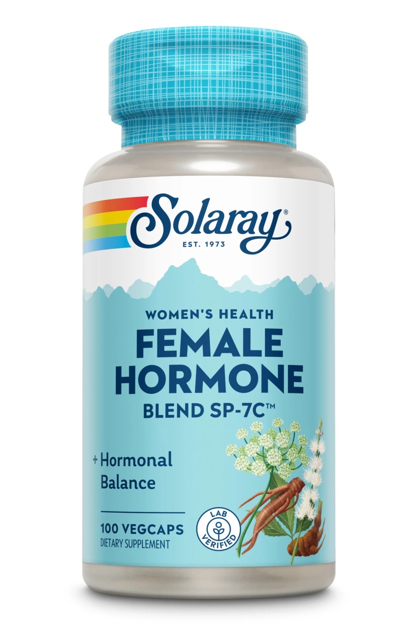 Echilibru Hormonal Feminin cu Solaray Female Hormone Blend - Secom