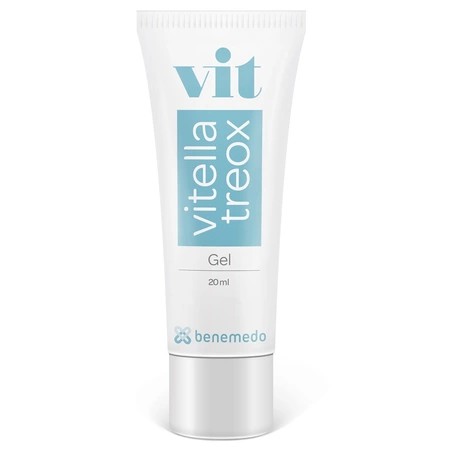 Gel pentru iritatii cutanate vitella treox, 20 ml, benemedo
