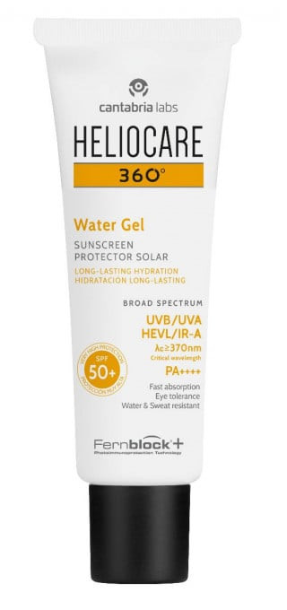 Gel pentru protectie solara cu spf 50+ heliocare 360, 50 ml, cantabria labs