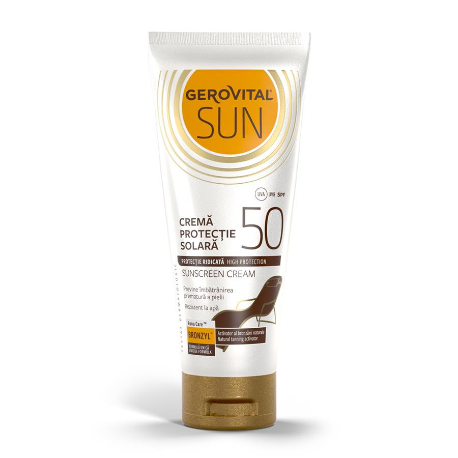 Gerovital sun crema prot sol spf50 100ml 4646