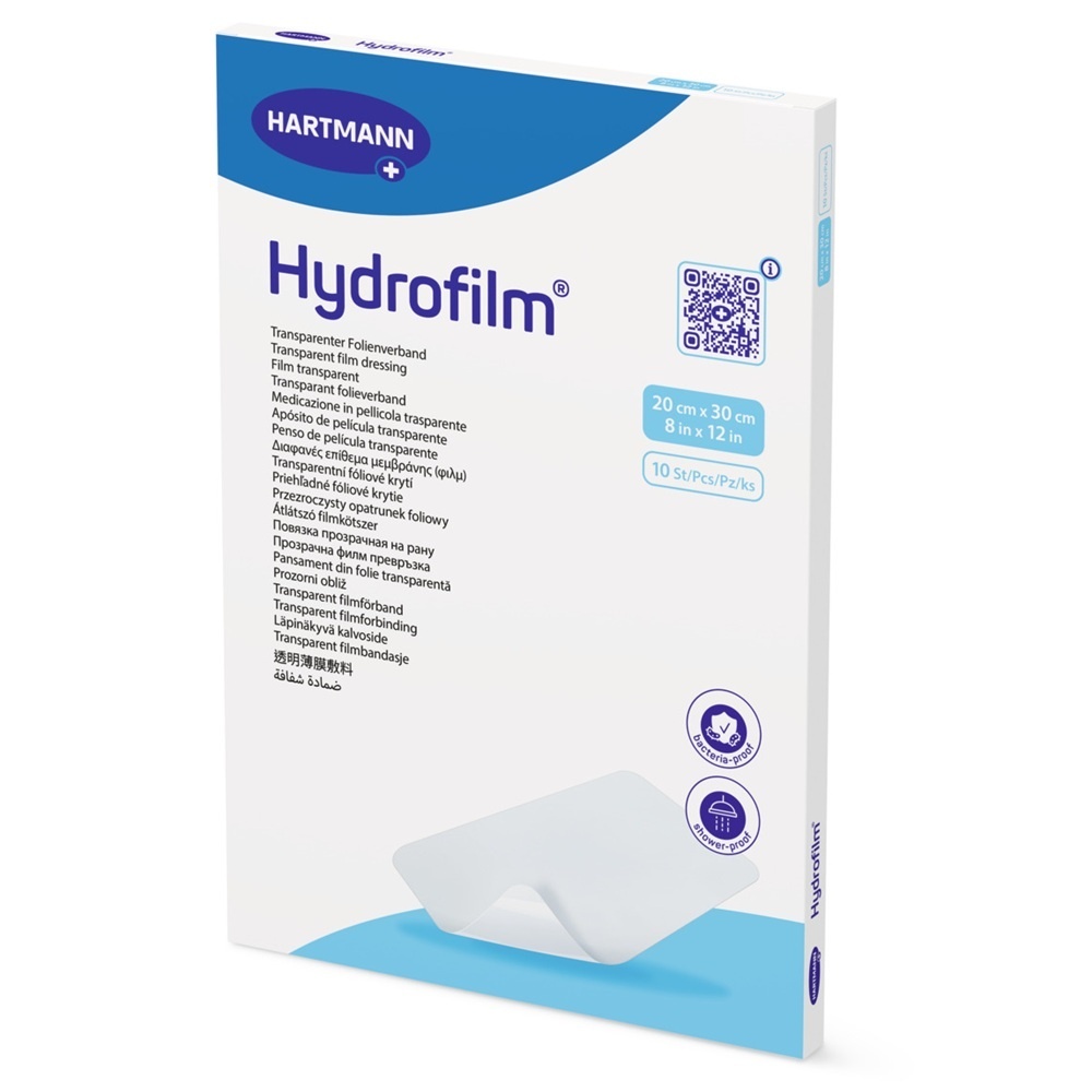 Hartmann Hydrofilm Pansament Transparent 20 x 30 cm, 10 bucăți