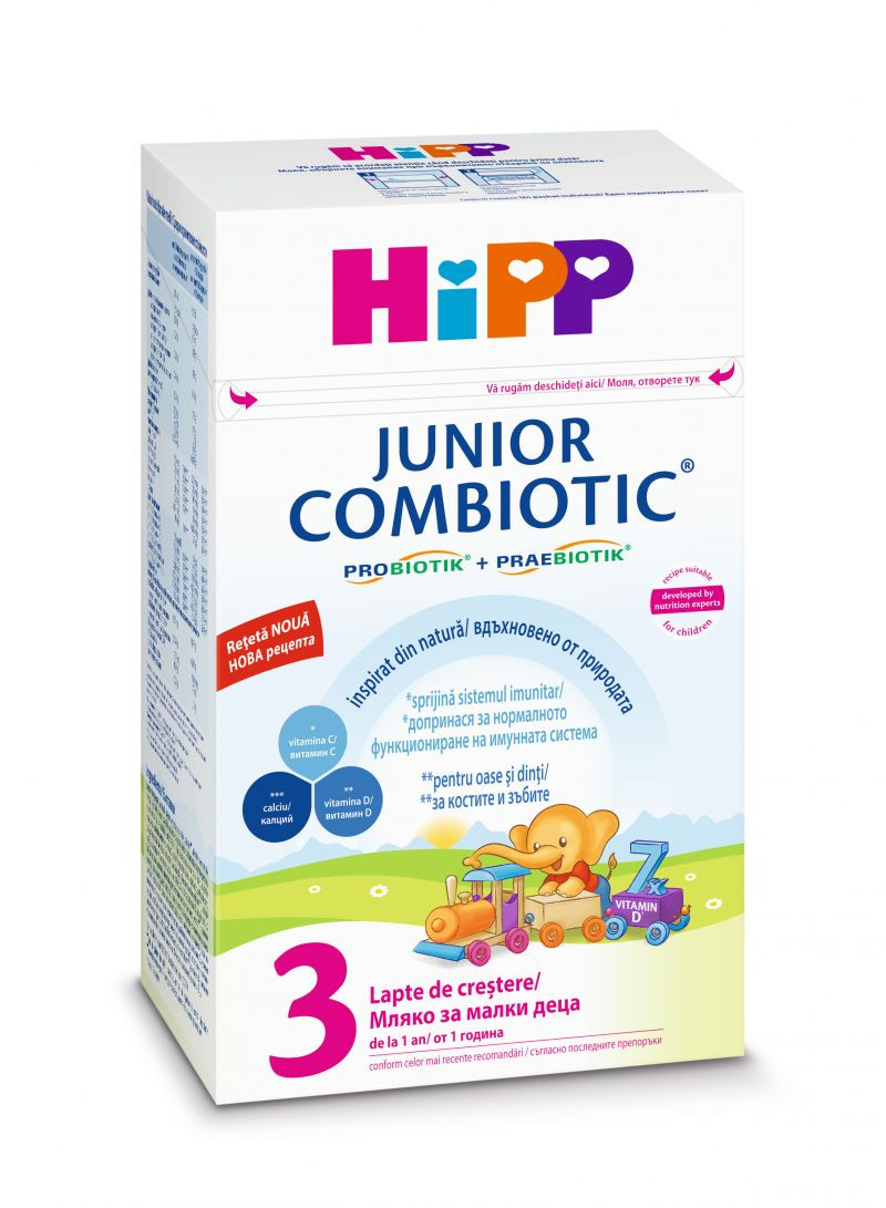 Hipp 3 junior organic combiotic lapte crestere 500g