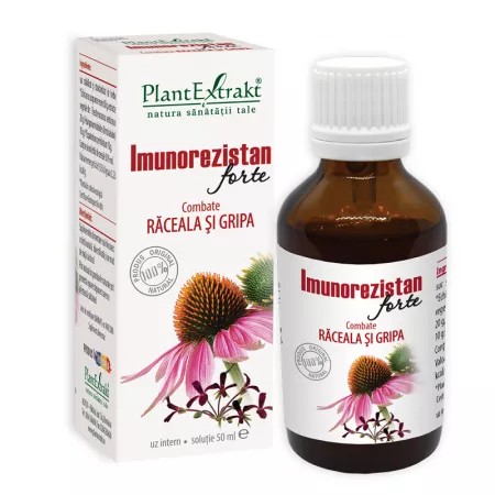 Imunorezistanță Maximă cu Imunorezistan Raceala și Gripa Forte - 50 ml