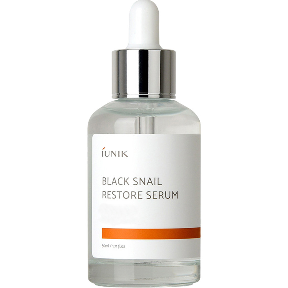 Iunik black snail ser de fata regenerant, 50ml
