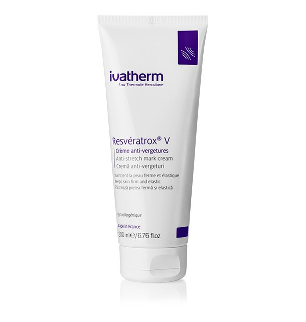 Ivatherm Resveratrox V crema anti-vergeturi, 200 ml