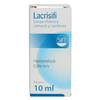 Lacrisifi solutie oftalmica, 10 ml, sifi