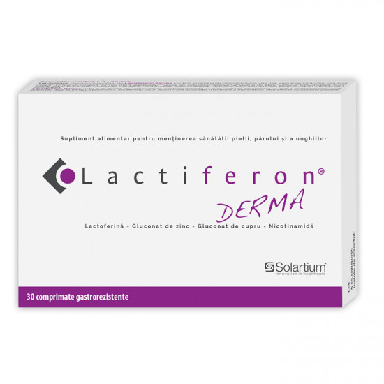 Lactiferon derma, 30 comprimate, meditrina pharmaceuticals