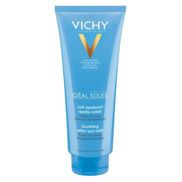 Lapte-gel hidratant dupa plaja capital soleil, 300 ml, vichy