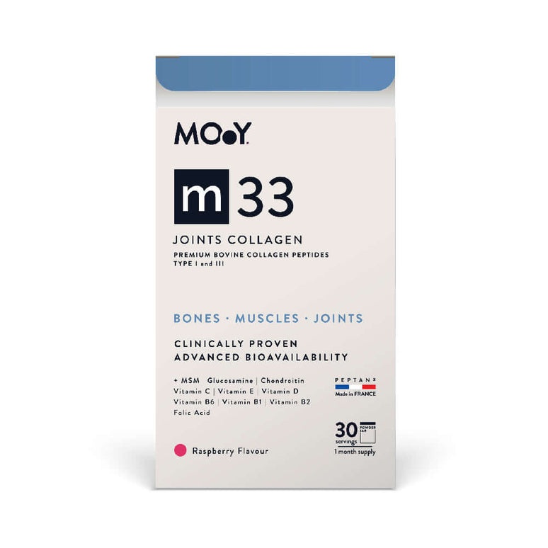 M33 joints collagen raspberry, molecules of youth, 390 g, 30 portii, natural