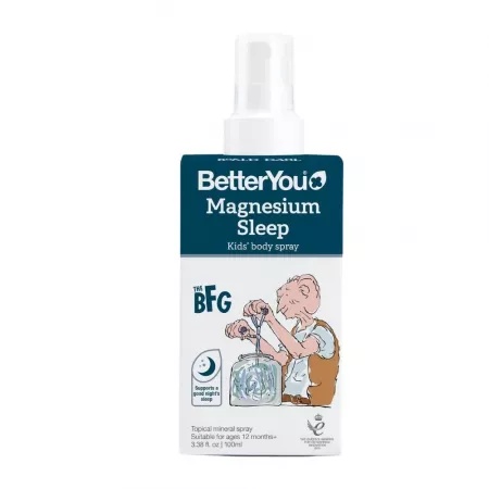 Magnesium sleep kids body spray, 100 ml, betteryou