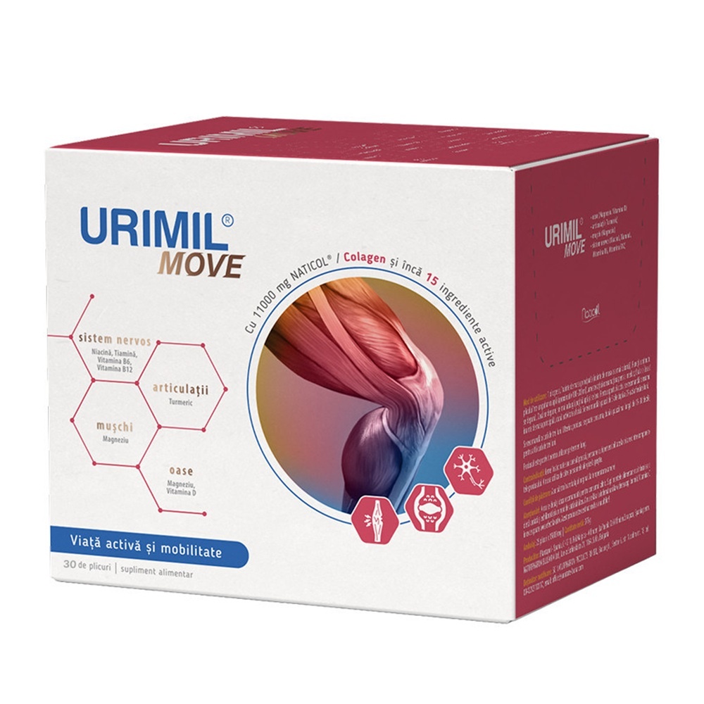 Naturpharma Urimil Move, 30 plicuri