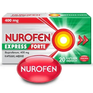 Nurofen express forte, 400 mg, 20 capsule moi, reckitt benckiser