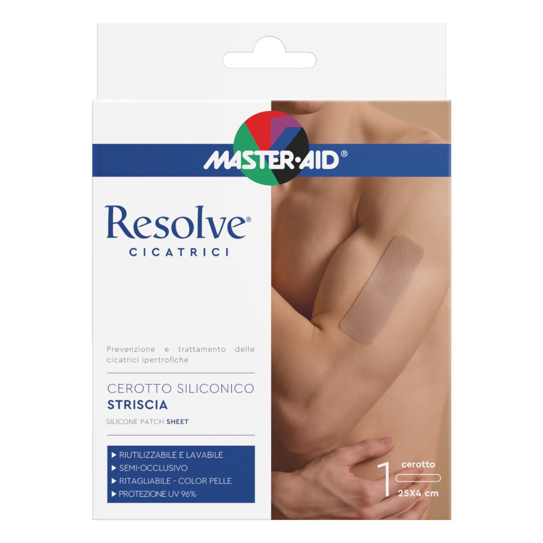 Plasture siliconic pentru cicatrice Resolve, 25 x 4 cm
