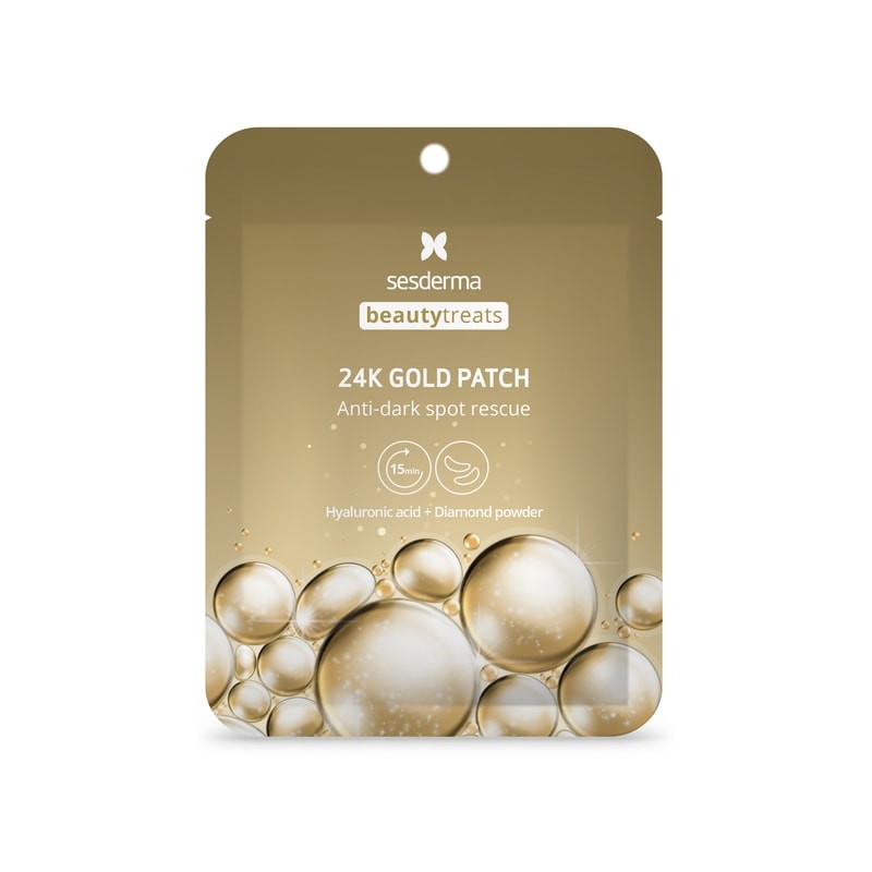 Plasturi de ochi beauty treats 24k gold, sesderma