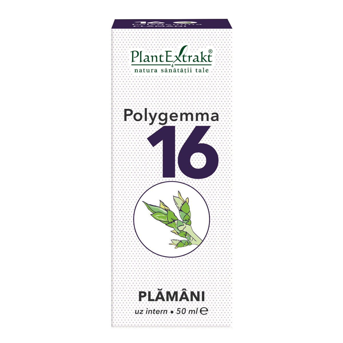 Polygemma 16, plamani, 50 ml, plant extrakt