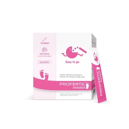 Profertil Inositol cu mio-inozitol 2000 mg, 30 plicuri, Lenus Pharma