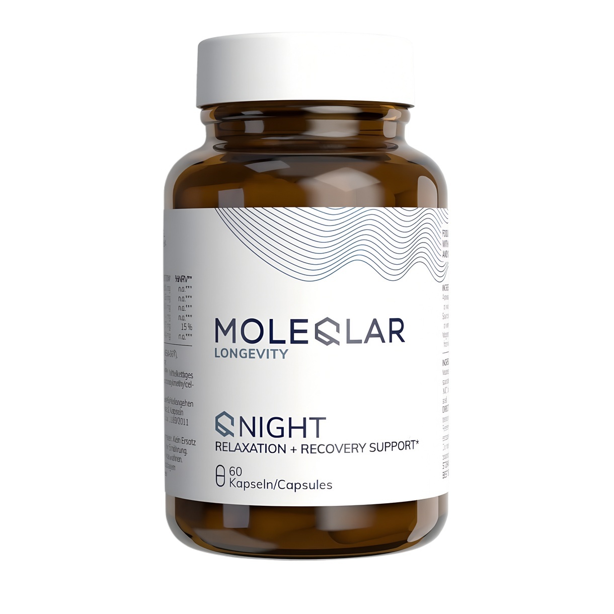 QNIGHT MoleQlar cu KSM-66®, magneziu și CherryPURE® | 60 capsule