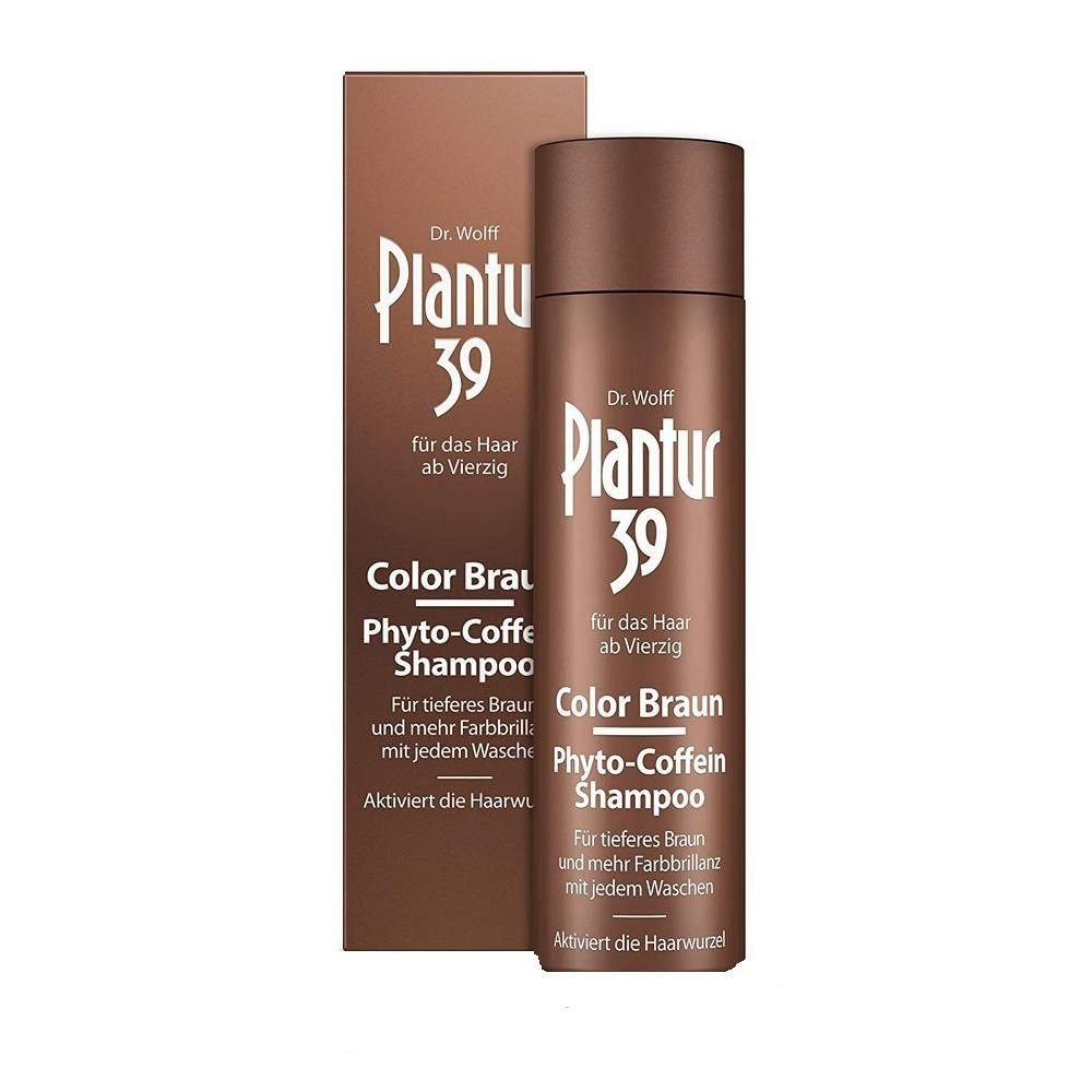 Sampon color brown phyto-caffeine plantur 39, 250 ml, dr. kurt wolff
