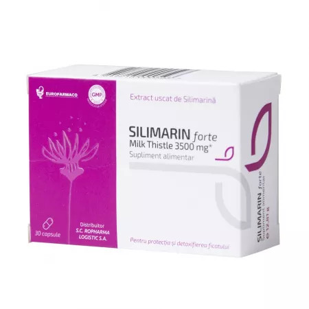 Silimarina forte, 3500 mg, 30 capsule, eurofarmaco