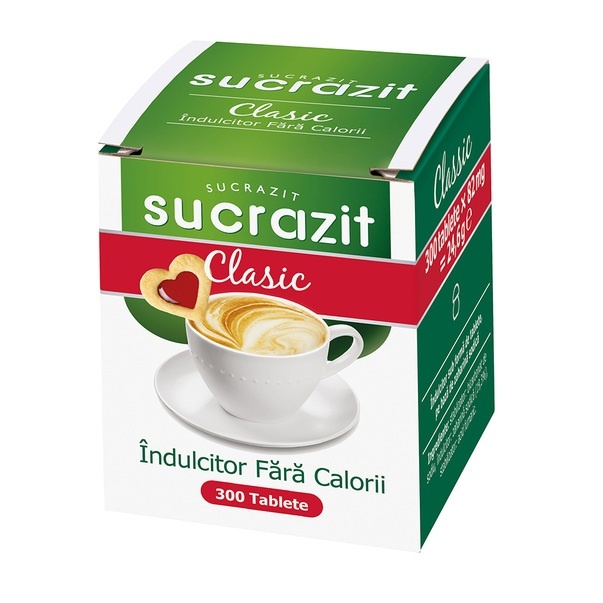 Sucrazit Îndulcitor Clasic, 300 tablete