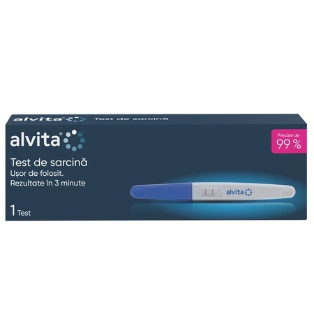 Test de sarcină, 1 bucată, Alviță