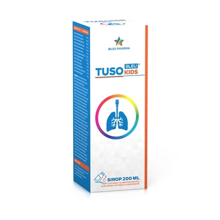 Tuso Kid Bleu  Sirop pentru copii, 200 ml