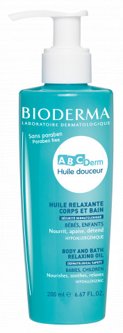Ulei de Corp Bioderma ABCDerm 200ml - Hidratare Naturală pentru Piele Sensibilă
