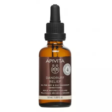 Ulei Antimatreată Apivita 50ml - Tratament Natural pentru Scalp Sănătos