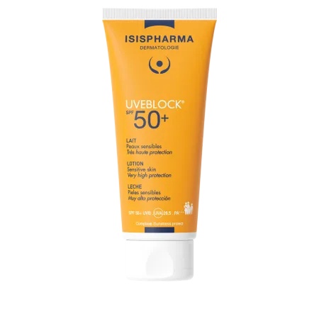 UVEBLOCK SPF 50+ Lotion - Protectie Solara pentru Piele Sensibila