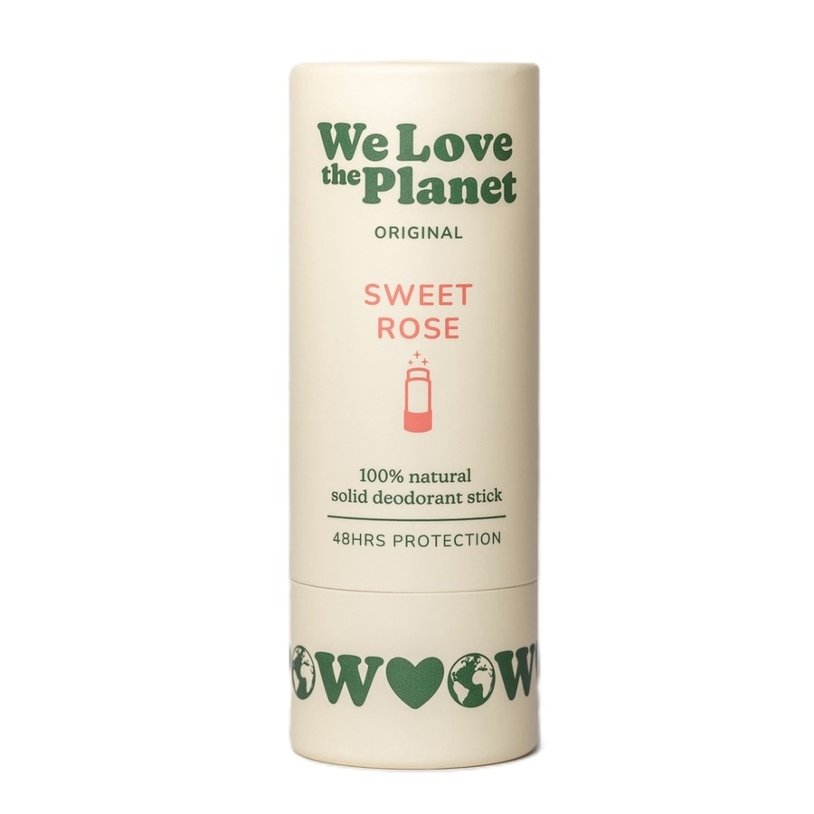 We Love The Planet deodorant natural stick Sweet Rose, 40 g
