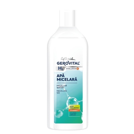 apă micelară H3 Hyaluron C, 400 ml, Gerovital