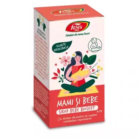 Bebe Biosept sirop Mami si Bebe, A19, 100 ml, Fares