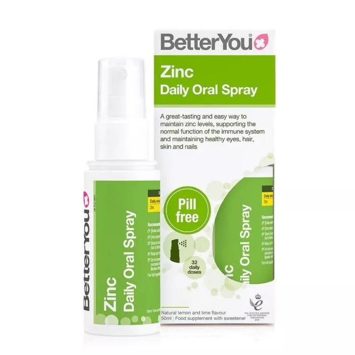 BetterYou spray oral cu zinc bisglicinat, 50 ml