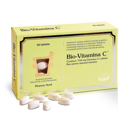 Bio-vitamina c 750mg x60tb