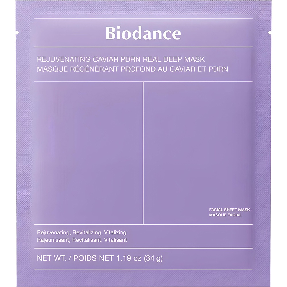 Biodance Rejuvenating Caviar PDRN Real Deep Mask, masca hidrogel, 34 g