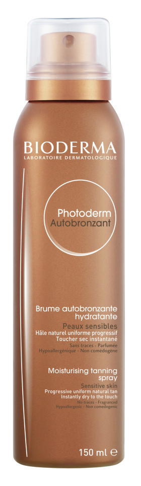 Bioderma Photoderm spray hidratant autobronzant pentru piele sensibila, 150 ml