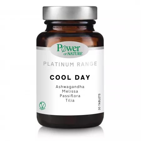 Cool day platinum range platinum, 30 tablete, power of nature