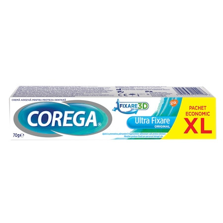 Corega Ultra Fixare Original Crema adeziva proteza dentara, 70g, GSK