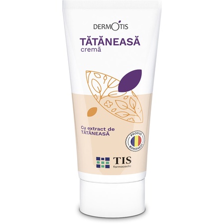 Cremă cicatrizantă cu tătăneasă Dermotis, 50 ml, Tis Farmaceutic