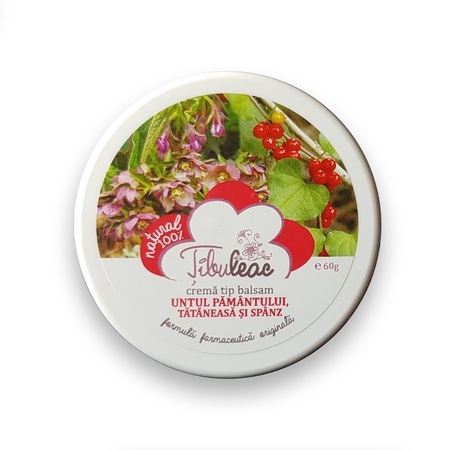 Cremă cu untul pamantului, tătăneasă și spânz, 60 g, Tibuleac Plant