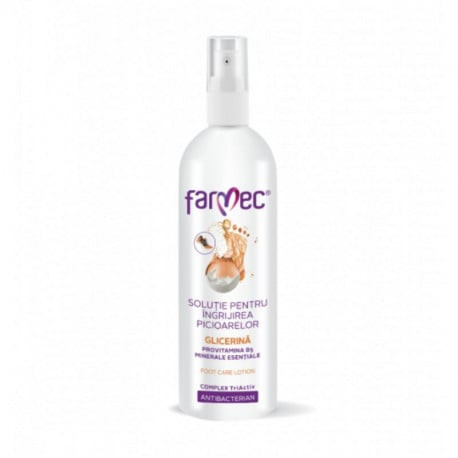 Farmec solutie pt.ingrijirea picioarelor cu glicerina x200ml