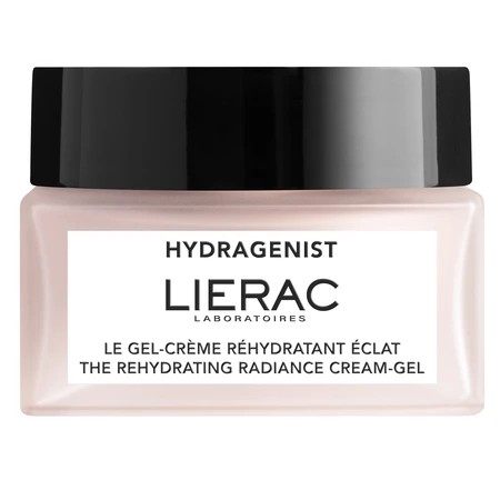 Gel-crema rehidratanta pentru stralucire hydragenist, 50 ml, lierac