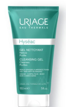 Gel pentru piele grasa hyseac, 150 ml, uriage