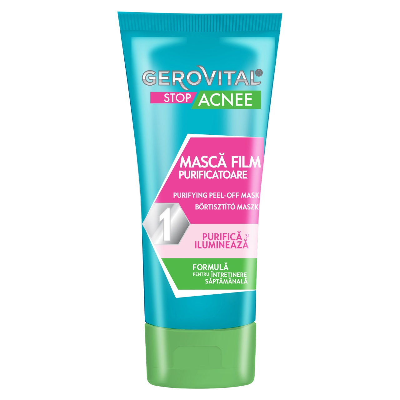 Gerovital Stop Acnee masca purificatoare peel-off, 100 ml