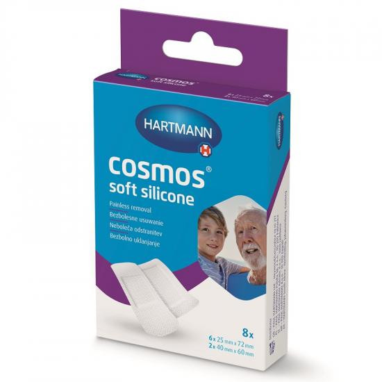 Hartmann cosmos soft silicone plasture 2dimensiuni x8buc