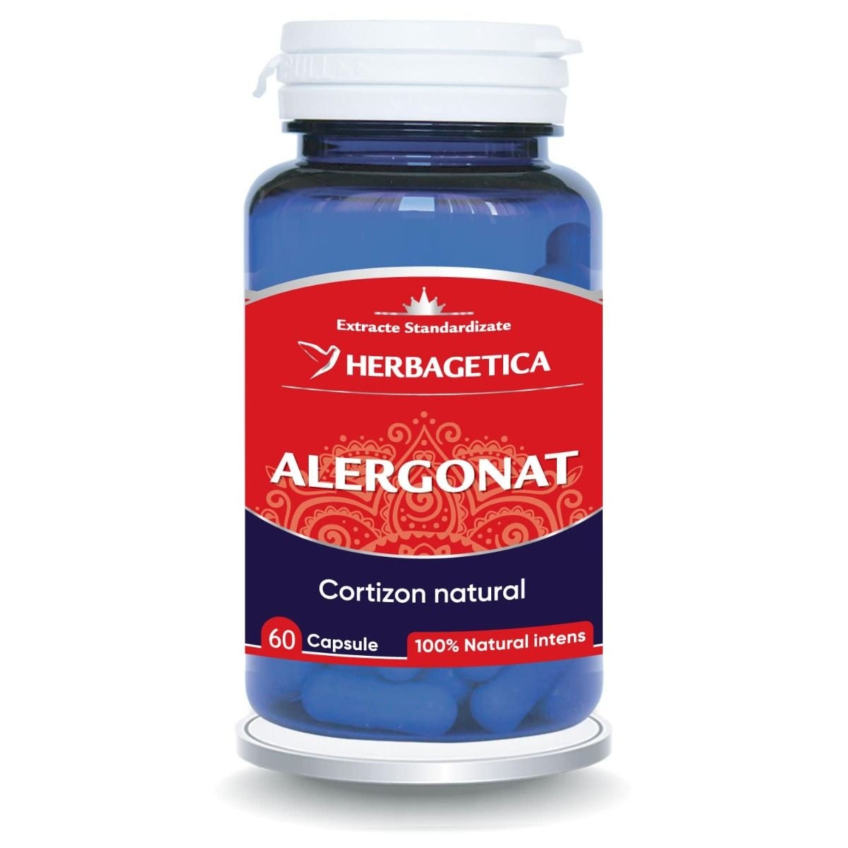 Herbagetica Alergonat, pachet 2 x 60 capsule