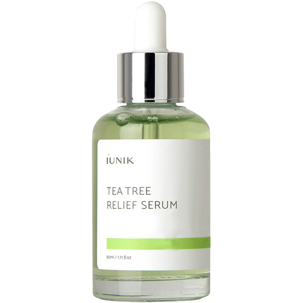 Iunik tea tree relief ser de fata calmant si hidratant 50ml