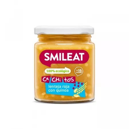Mancare Bio din linte si quinoa +10 luni, 230 g – Smileat