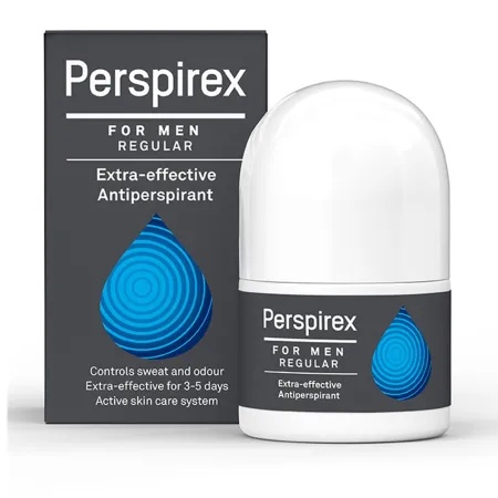 Perspirex Men Regular antiperspirant roll-on pentru axila, protectie pana la 5 zile, 20 ml